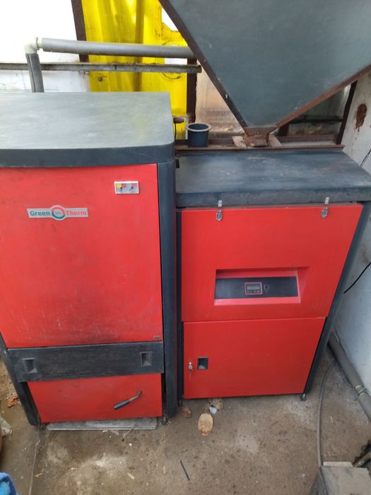 Котел на пелети 80 kw.