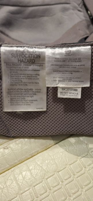 Ergobaby кенгуру +вложат за новородено