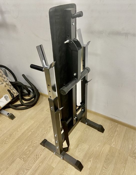 Set sala Banca piept+haltera gantere cu bari otel crom si piulite, noi