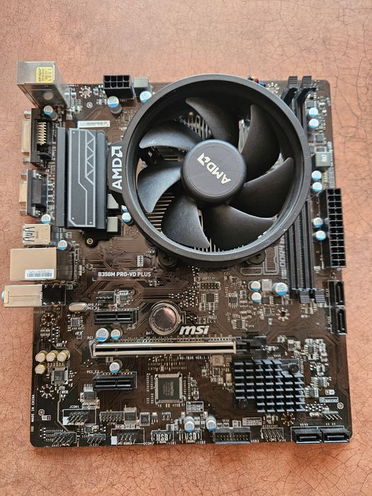 Kit PC skAM4 AMD Ryzen 5 2600X AMD B350