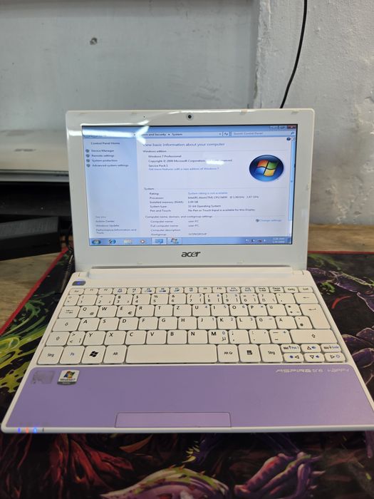 Laptop Acer Aspire One Happy Mini Laptop 10.1"