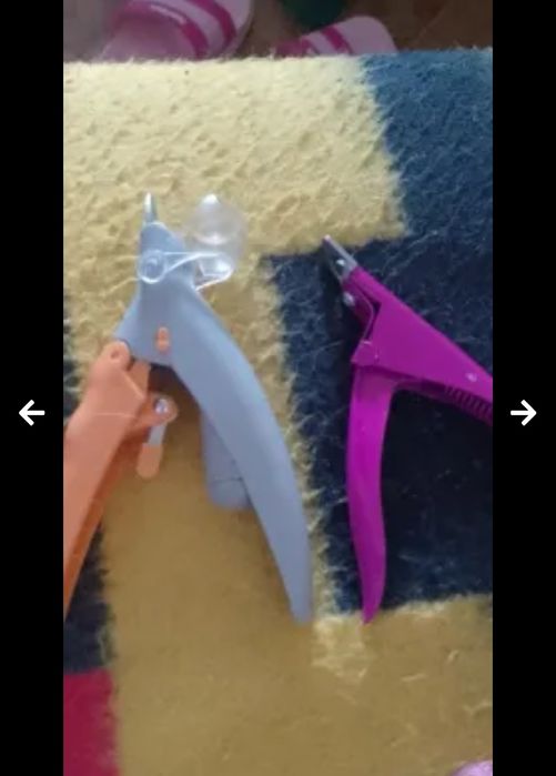 Писалка за зъбен камък,Нагръдник и нашийник 2 в 1 ,Светеща ножичка за