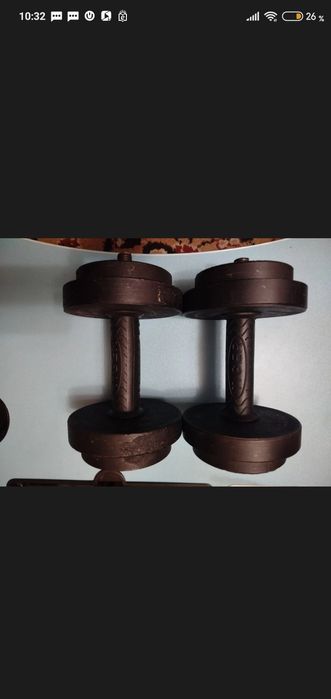 Gantel yangi 10 kg garantiya 1 yil