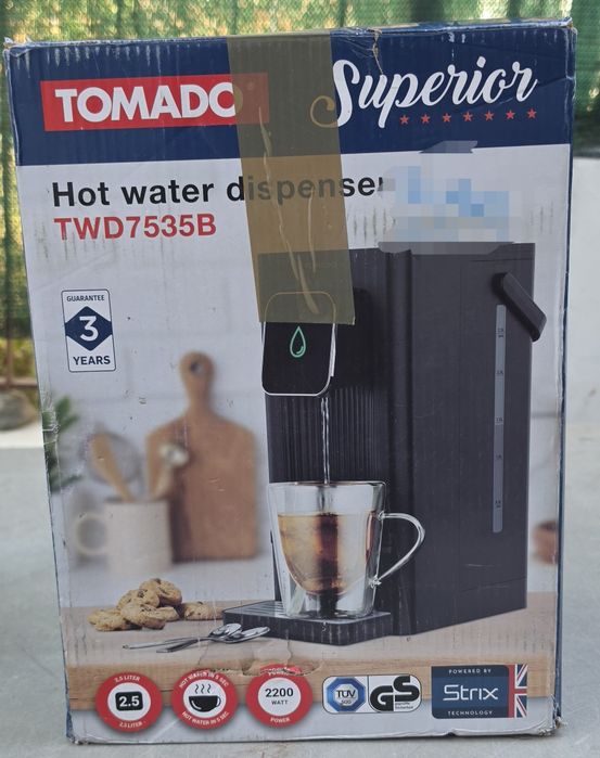 Диспенсър за гореща вода  Tomado