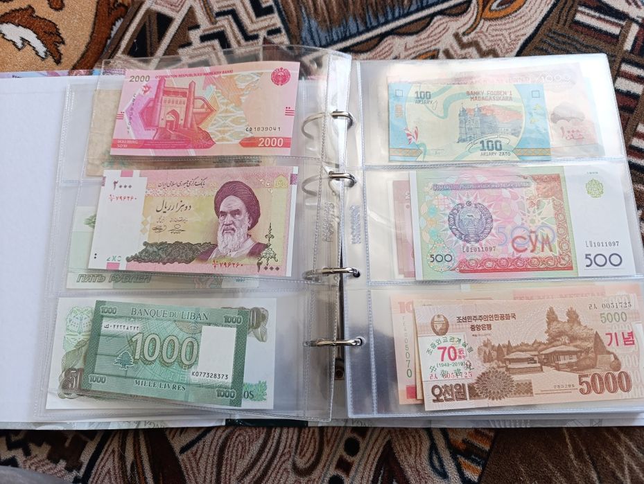 Продам коллекцию монет и купюр