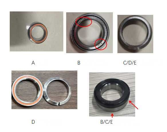 Set complet de rulmenți pentru KuKirin G4