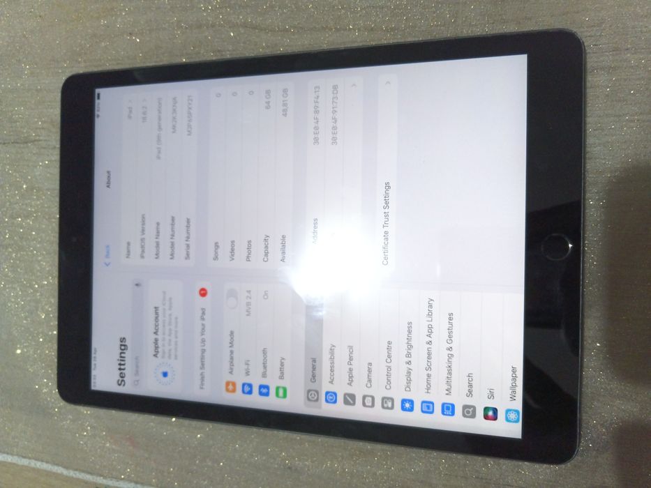 Ipad 9th touch schimbat  baterie 99%