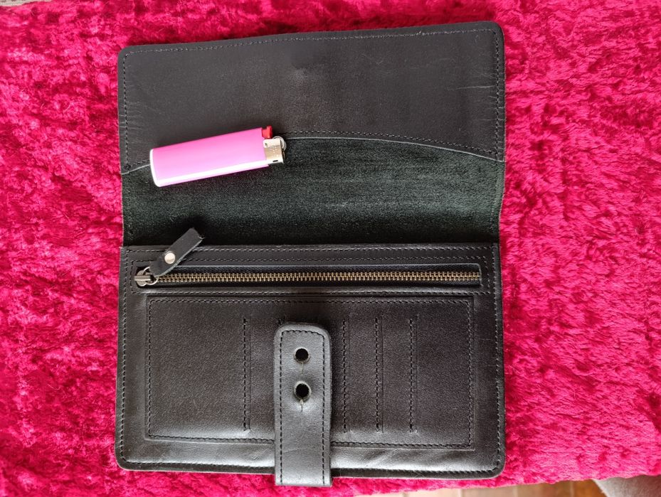 Портмоне кошелёк клач из натуральной высококачественной кожи