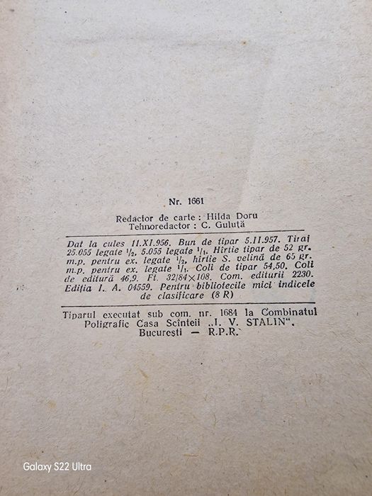 Vând cartea Toate pânzele sus de Radu Tudoran