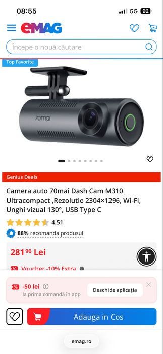 Camera auto 70mai