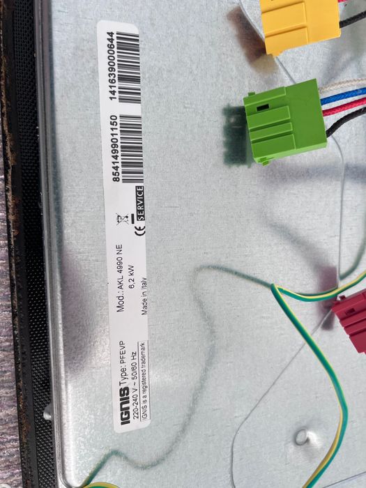 Vand plita electrica IGNIS Whirlpool folosita
