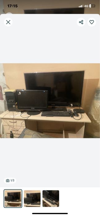 Телевизор компьютер блок