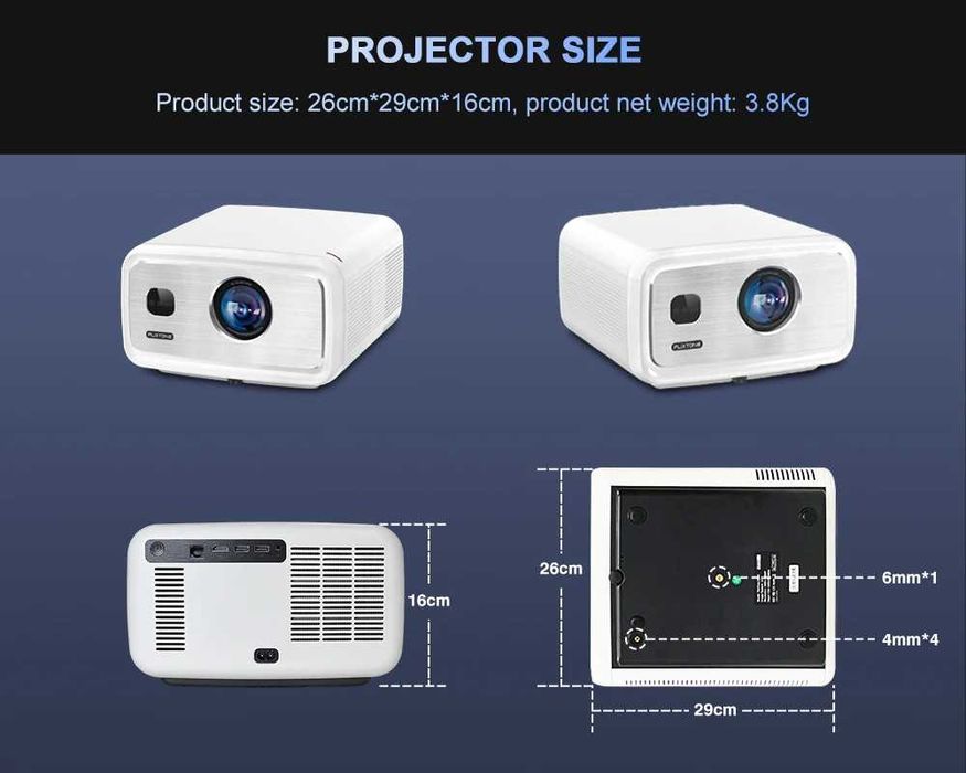 Проектор Flixtone D10S (1LCD)