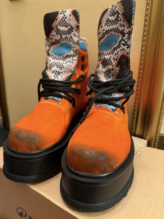 Ghete - bocanci - bari - orange