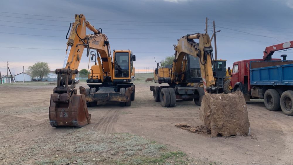 Услуги Колёсного Экскаватора