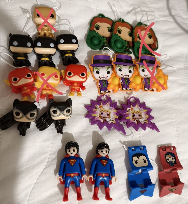 Kinder joy DC, Playmobil