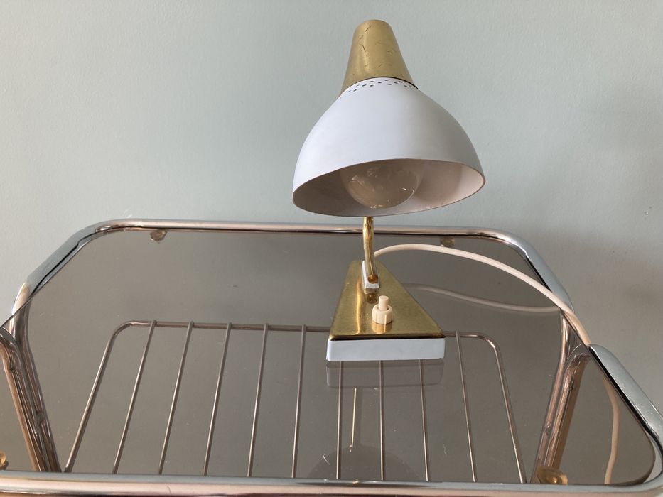 Винтидж настолна лампа от Pfäffle Leuchten Erpees /1960 г.
