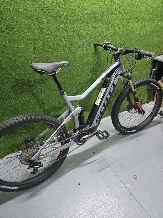 електрически планински велосипед Scot Genius eRIDE full-suspension e-MTB