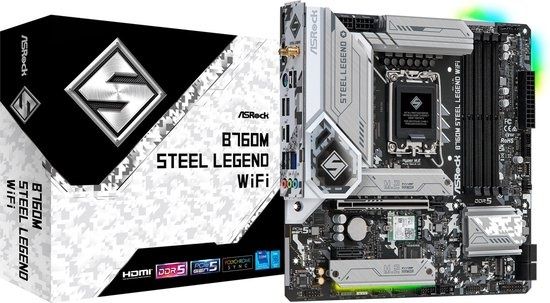 ASRock steel legend b760m wifi