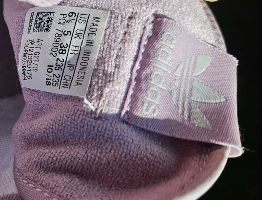 Маратонки Adidas Continental 80 лилаво