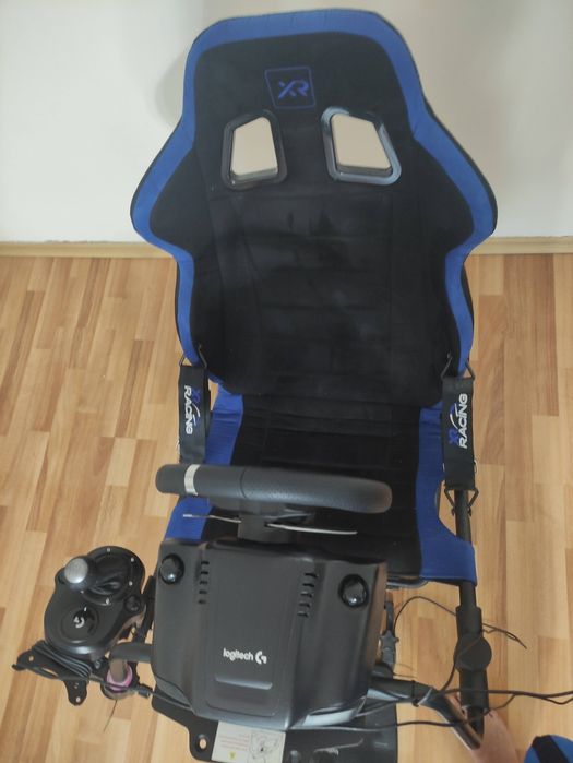 Гейминг стол + Logitech G920 + Shifter