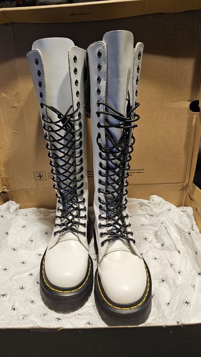 Dr Martens BRITAIN White Blanc