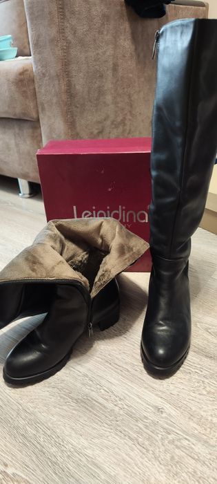 Зимние сапоги до колен