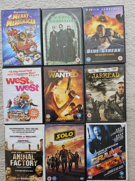 Оригинални  DVD на Английски език от лична колекция