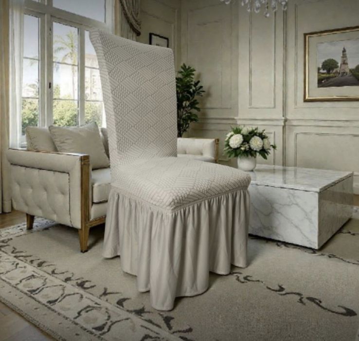 Чехлы на стулья Турция.Доставка.