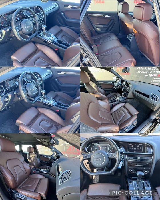 •Audi A4~2015~Euro6~3x S-Line Plus~2.0TDI~Automat~Garantie 1 An~Rate •