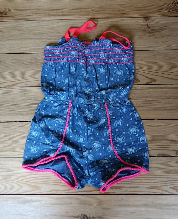 Дънков сукман от Next и др. дрешки р-р 4-5г./110см.