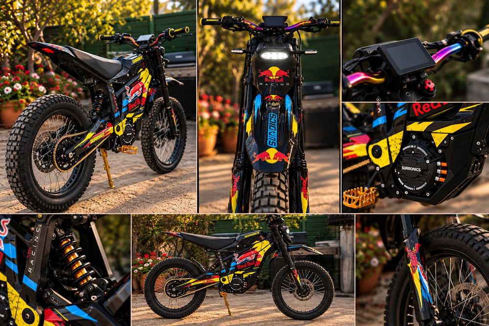 Talaria MX5 Pro Road Legal Кат АМ Redbull