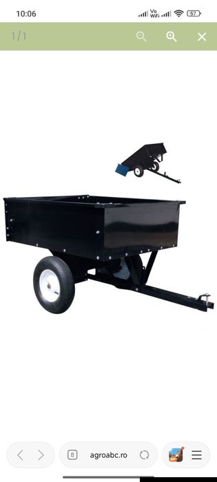 Remorcuță 250 kg