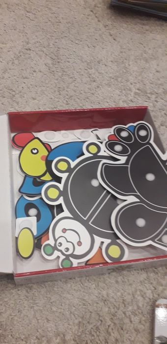 Настольная игра + 2 пазла + словарь от 3 лет