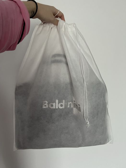 Geanta laptop / servieta Baldinini albastru inchis - noua, cu eticheta