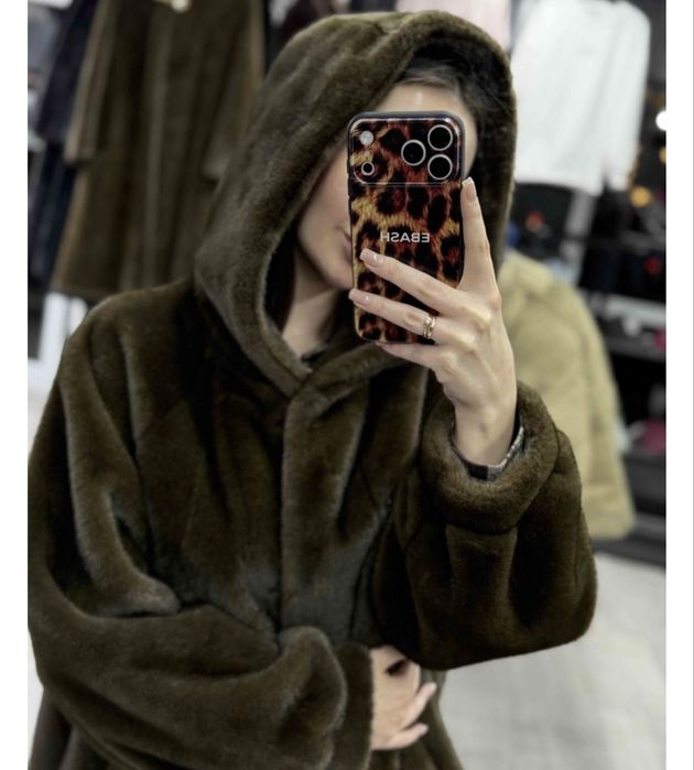 Эко шуба новый оверсайсз