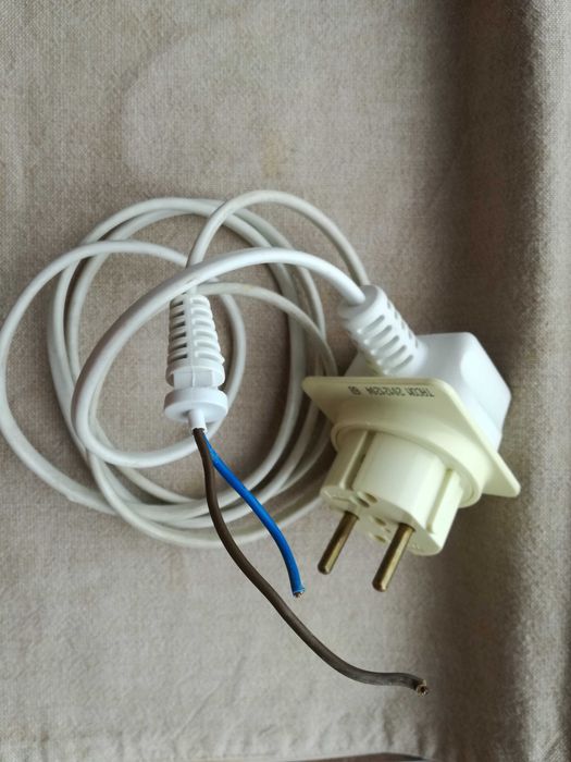Adaptor priza stecher Anglia UK => Euro EU Schuko + Cablu alimentare