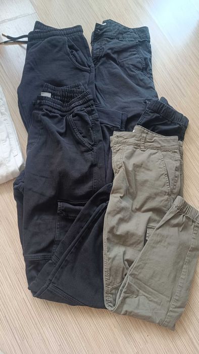 Лот 5 панталона Zara,Tom Tailor р-р 164