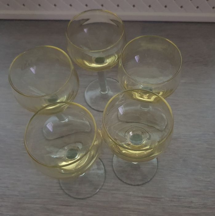 Советские рюмки для вина, коньяка.