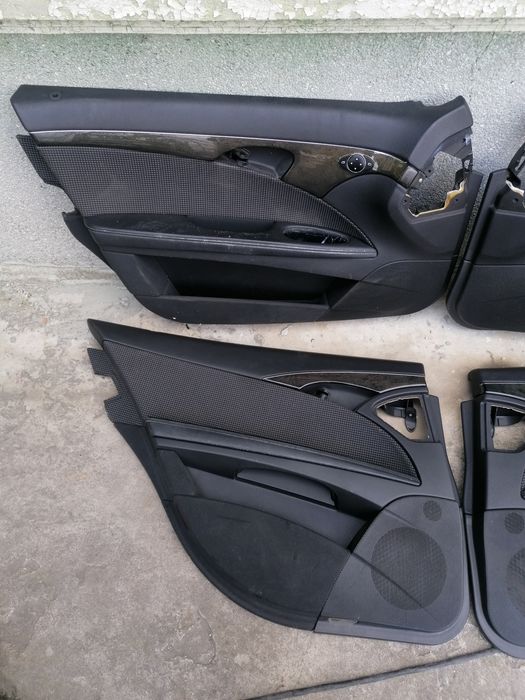 Салон кожа и плат за  Mercedes W211 комби. Мерцедес