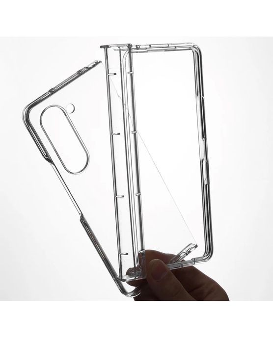 Samsung Z FLIP FOLD 5 Husa Hard Plastic Crystal Protectie Laterala
