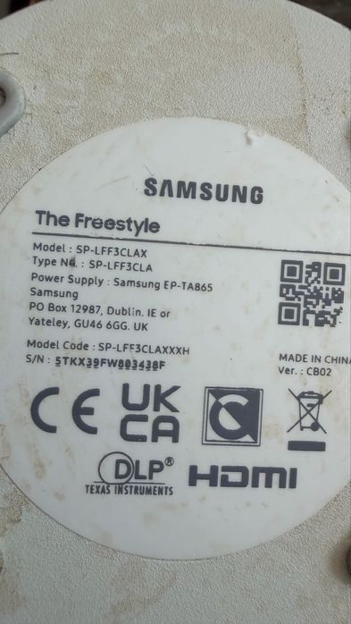 проектор Samsung freestyle 2nd gen