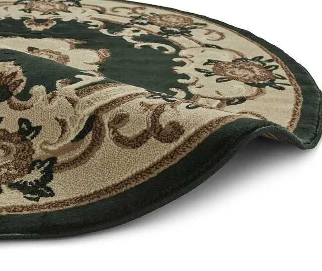 Килим Marrakesh Dark Green Circle 140 см