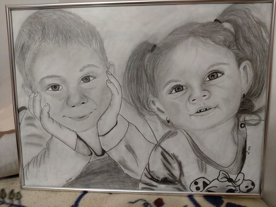 Portrete in creion după fotografii