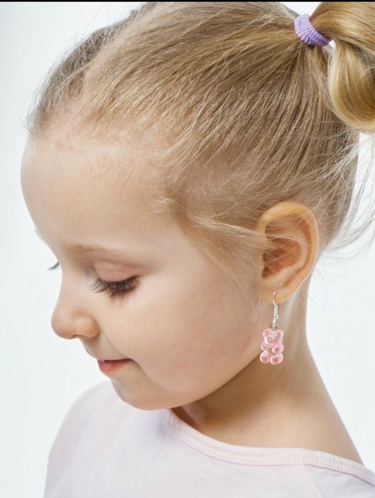 Серьги мишки детские и взрослые