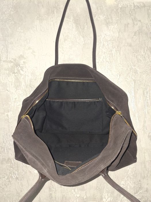 Сумка нат.замша, очень удобная,