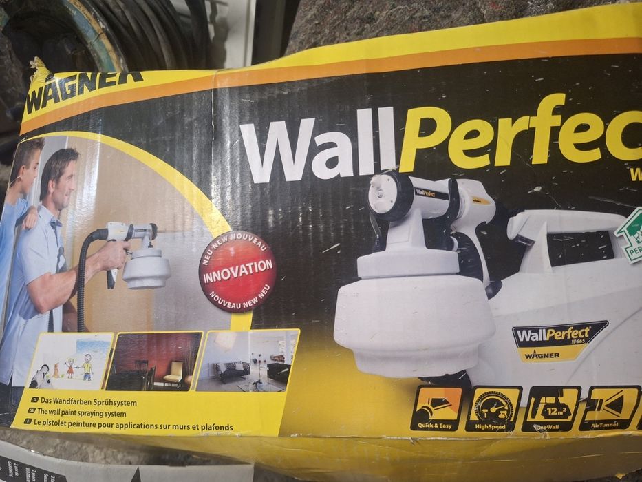 Пистолет за боядисване Wagner W665 латекс система за финно пръскане