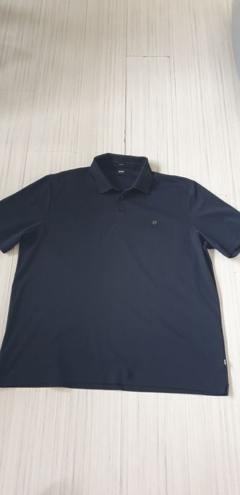 Hugo Boss Mercerised Cotton 3XL - 4XL НОВО! ОРИГИНАЛ! Мъжка Тениска