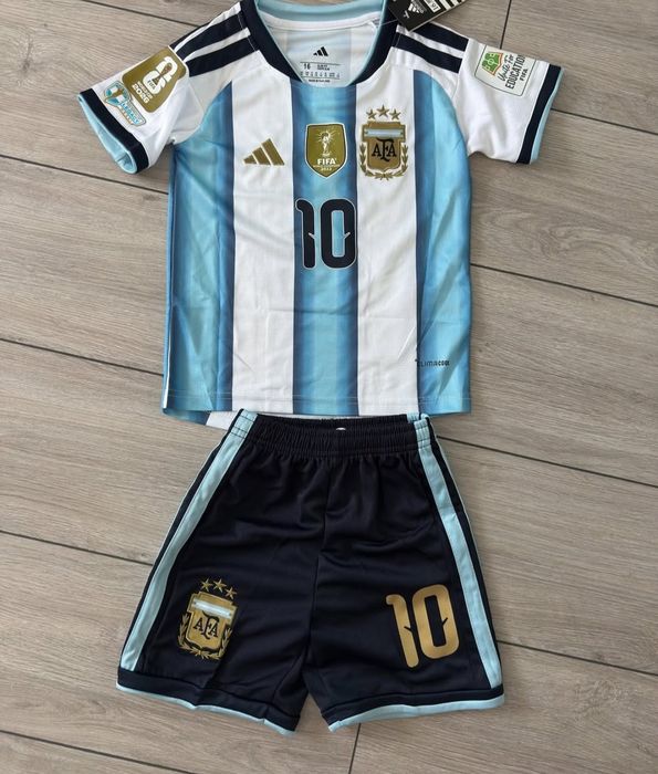 Compleu Argentina pentru copii, mărime 95-105cm