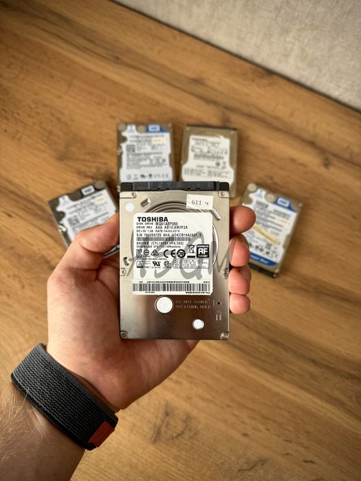 Жесткие диски HDD 1 TБ, 500 ГБ